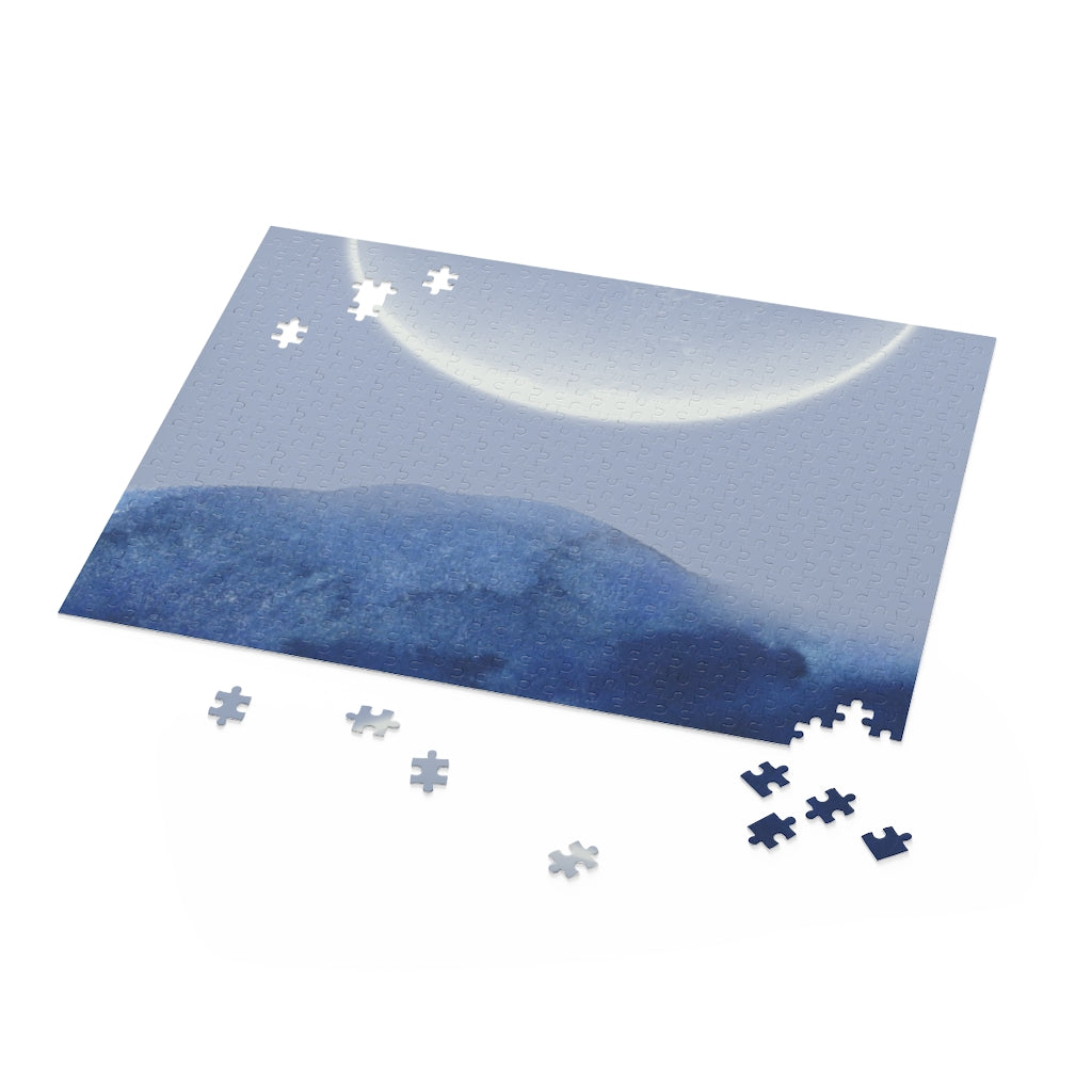 Moon's Perspective Puzzle - 500 Pieces