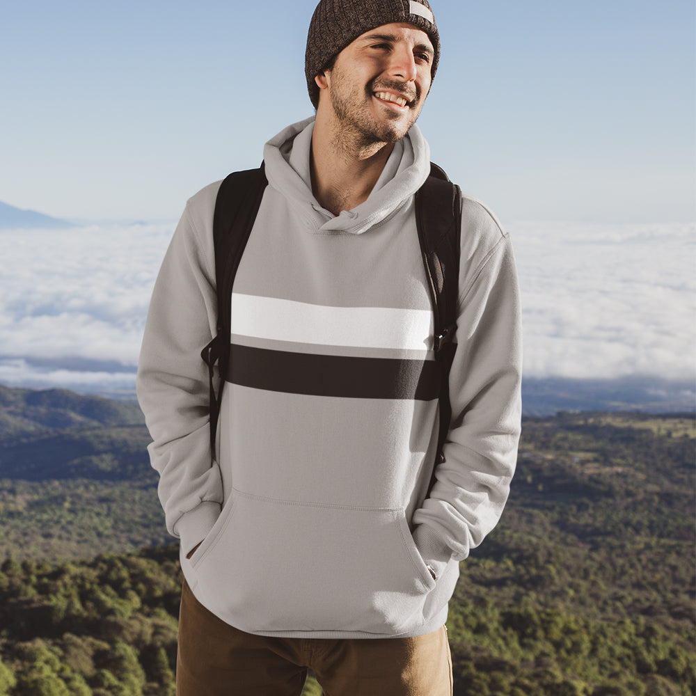 Double Strip Men's Hoodie