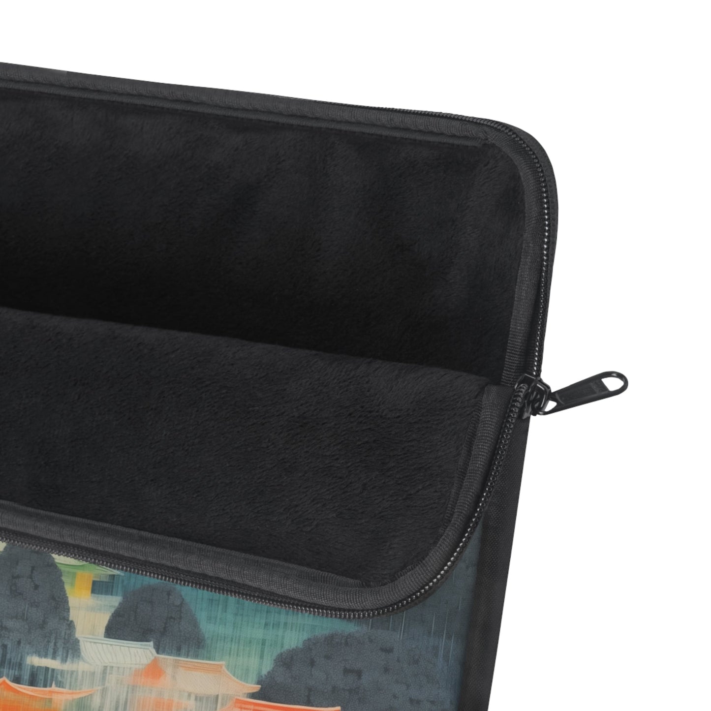 Artistic Japanese Countryside Laptop Sleeve