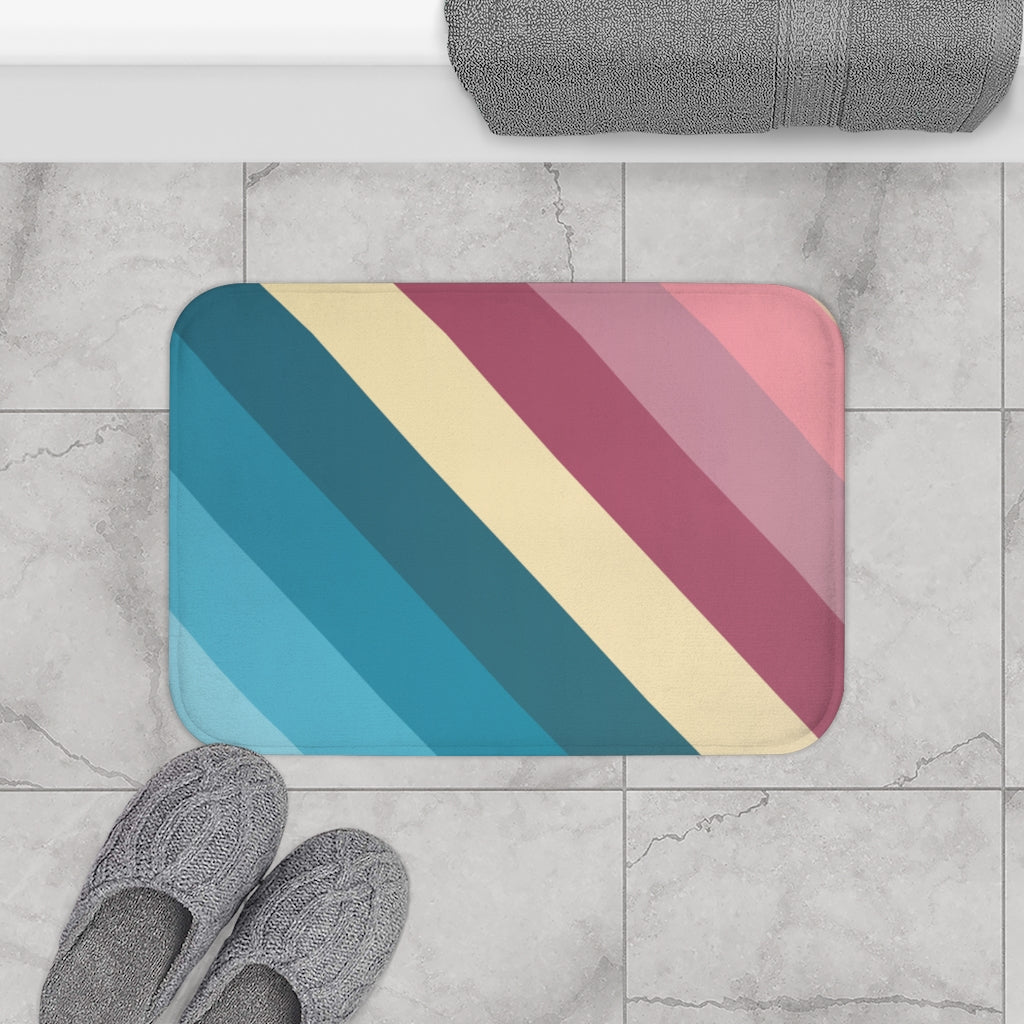 Home Decor Striped Mat for Bathrooms