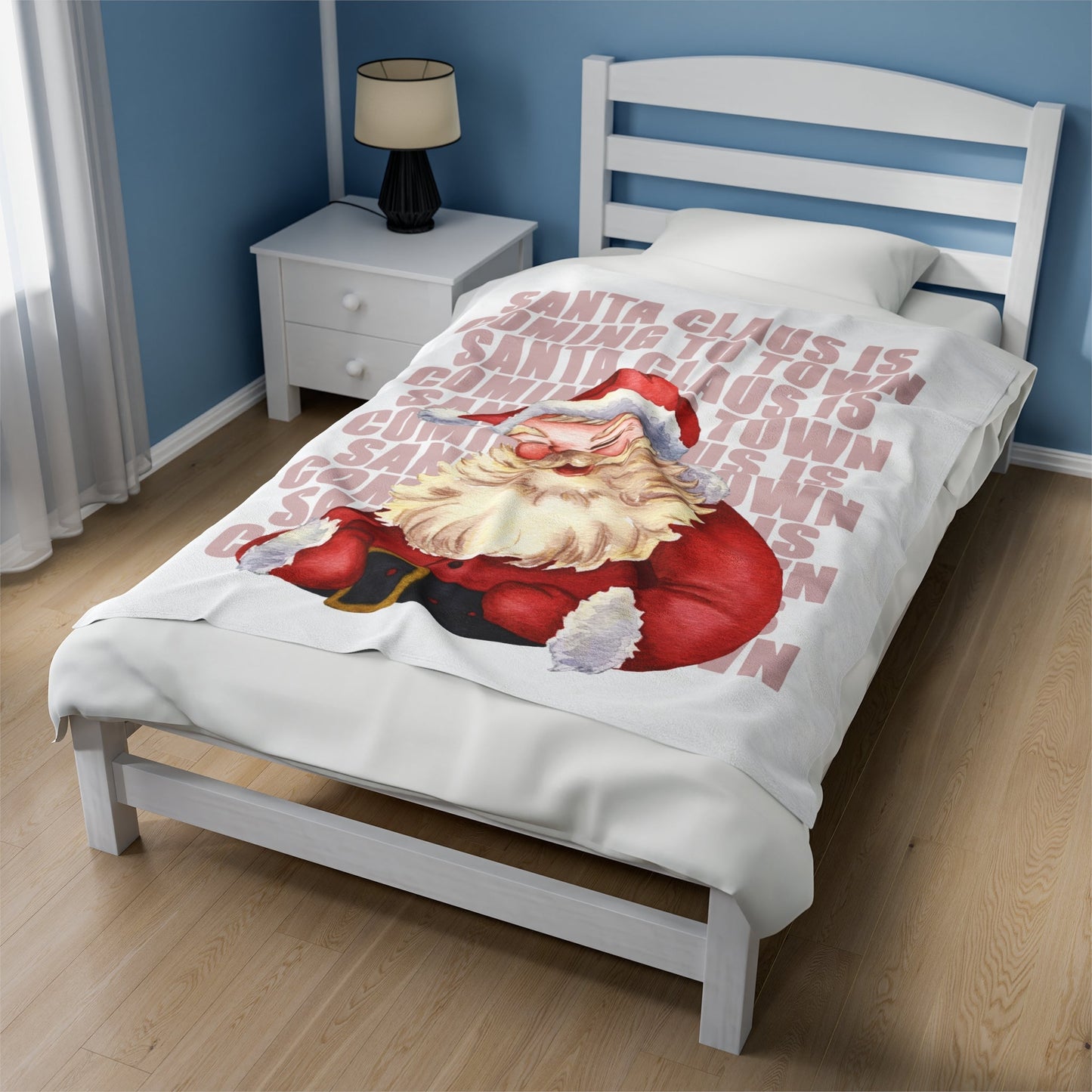 Plush Throw - Santa Claus Inspired Blanket