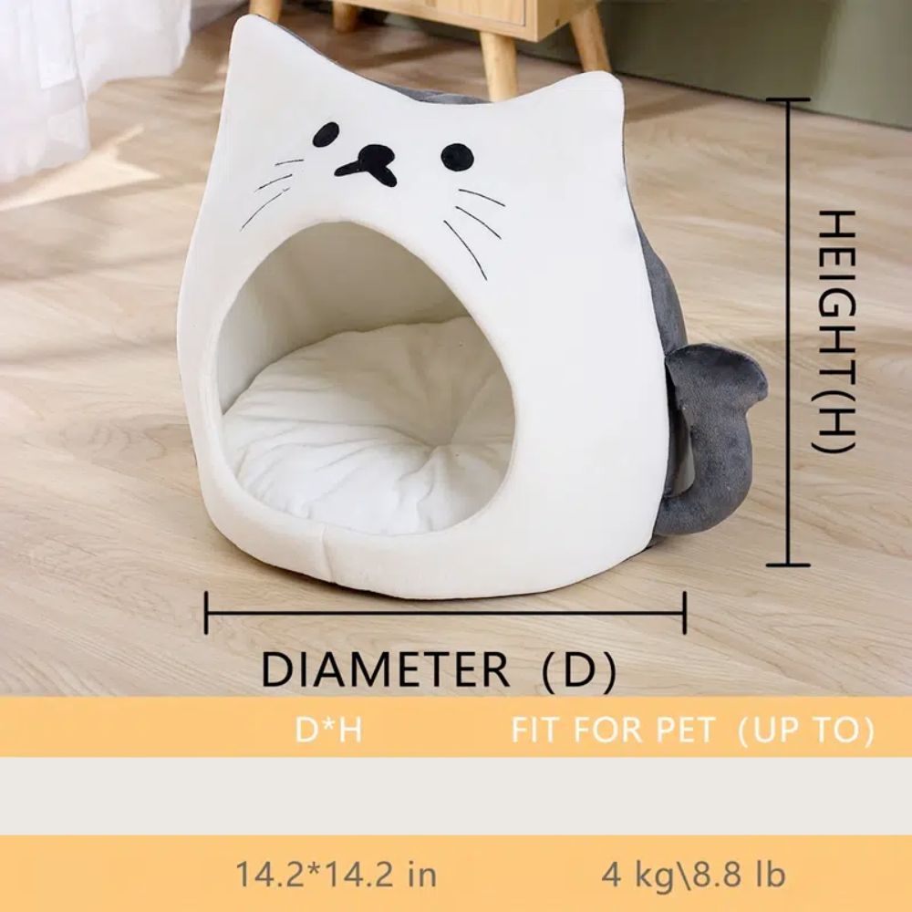 Pet House in Charming Feline Form
