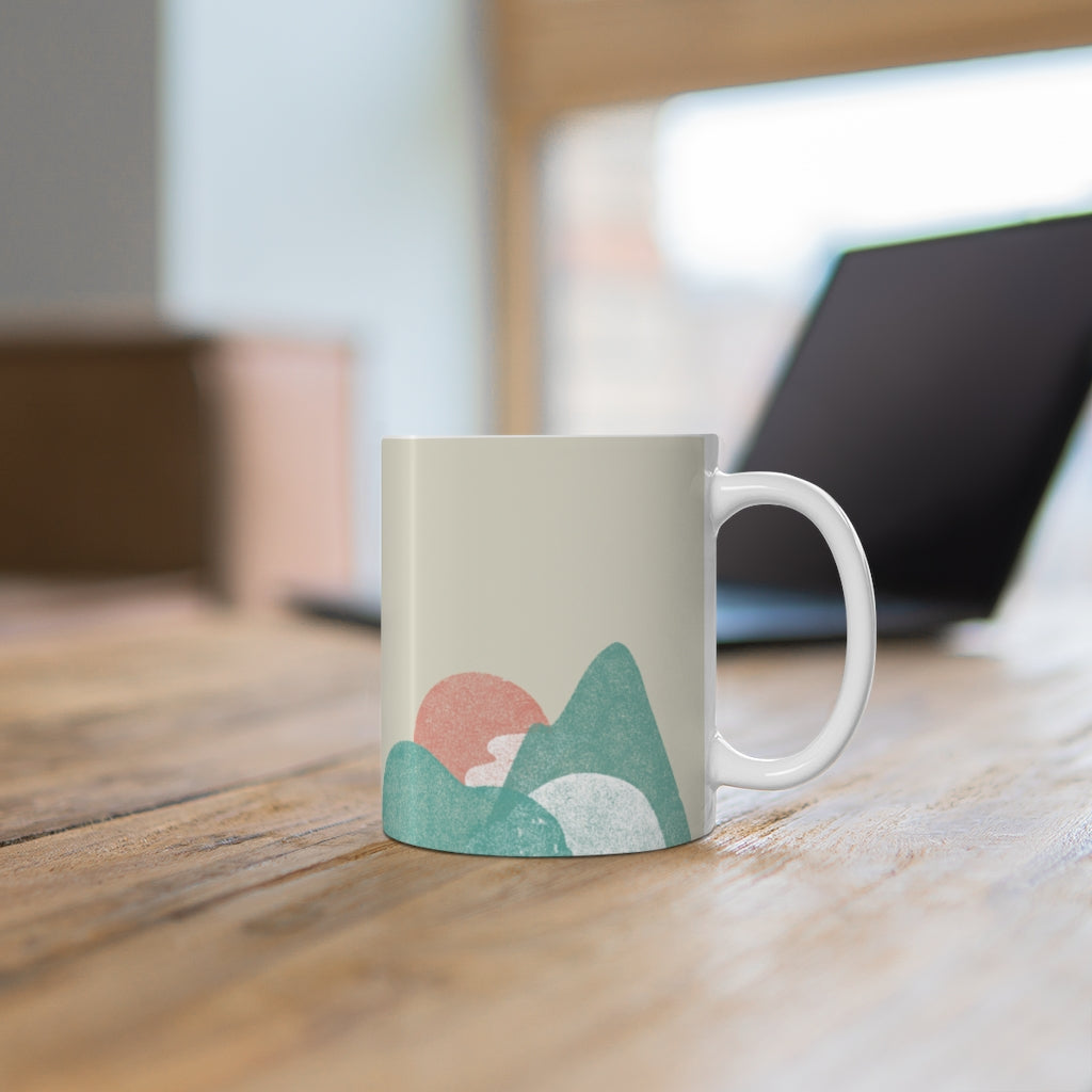 Landscape Abstract Mug for Coffee and Tea