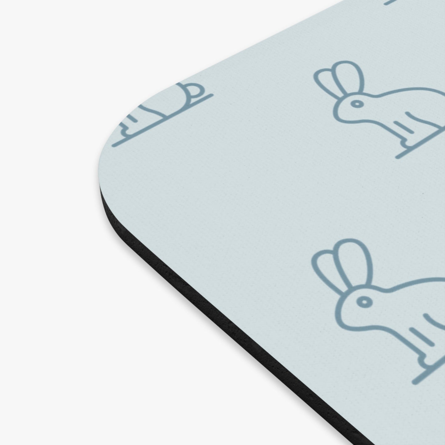 Rose Bunny Desk Mat