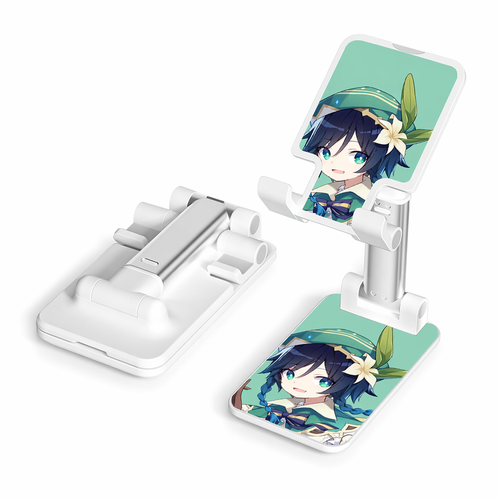 Genshin Impact Phone Stand with Chibi Art Venti