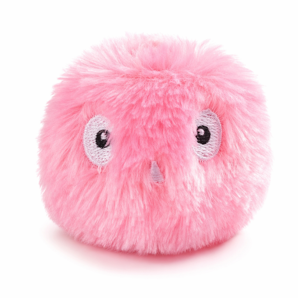 Engaging Soft Ball Toy for Furry Companions Pink