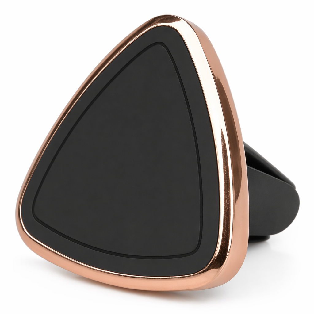 Mobile Phone Holder for Vehicle Air Vent Clip Rose Gold
