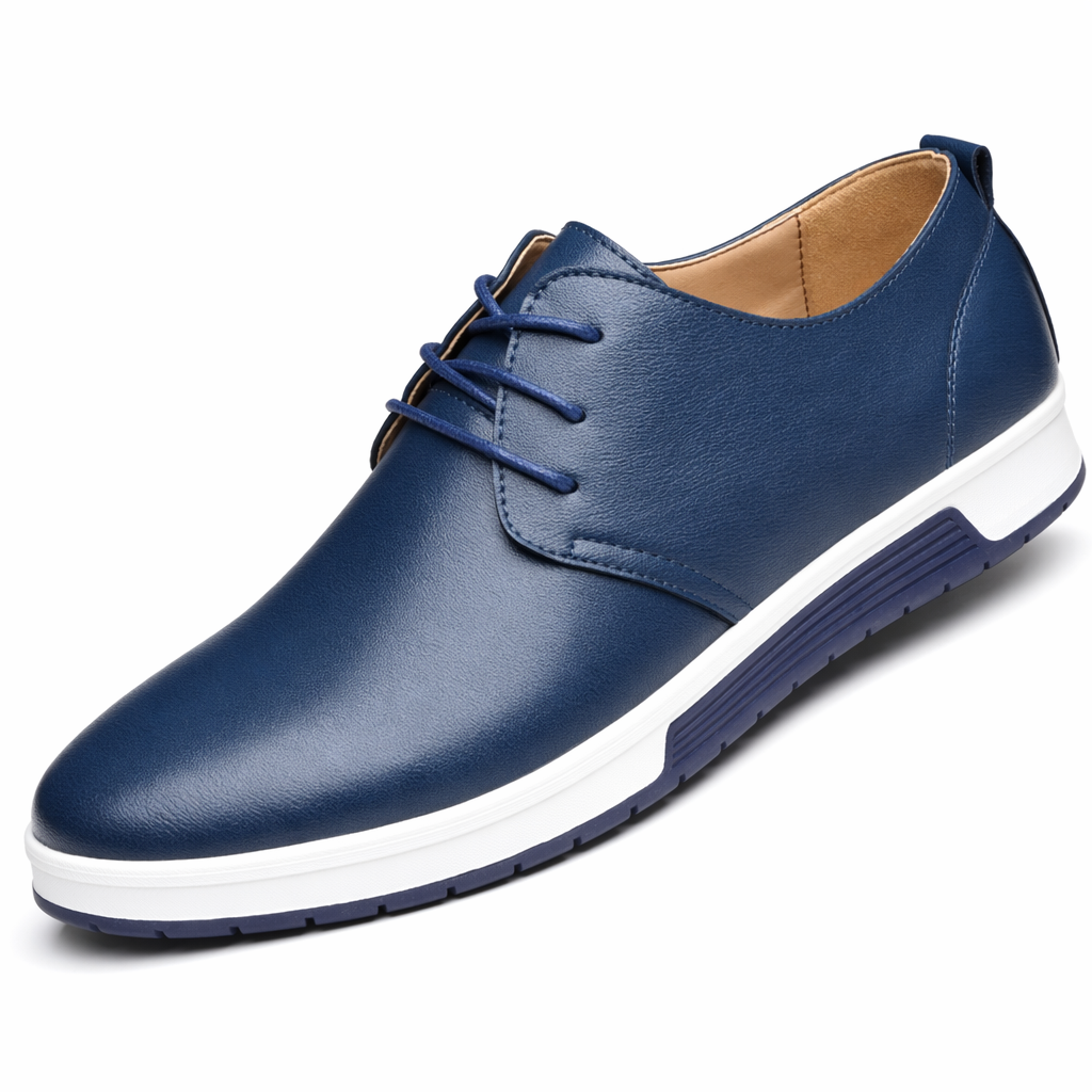 Everyday Lace Up Shoes for Men: Stylish and Comfortable Footwear for Casual Wear Blue