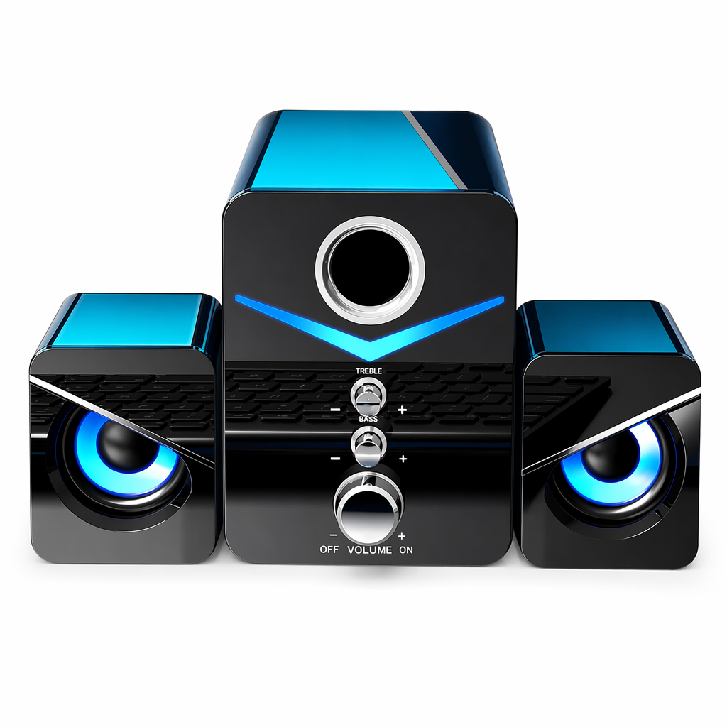 Dragon Wireless Triple Speaker Set BLACK