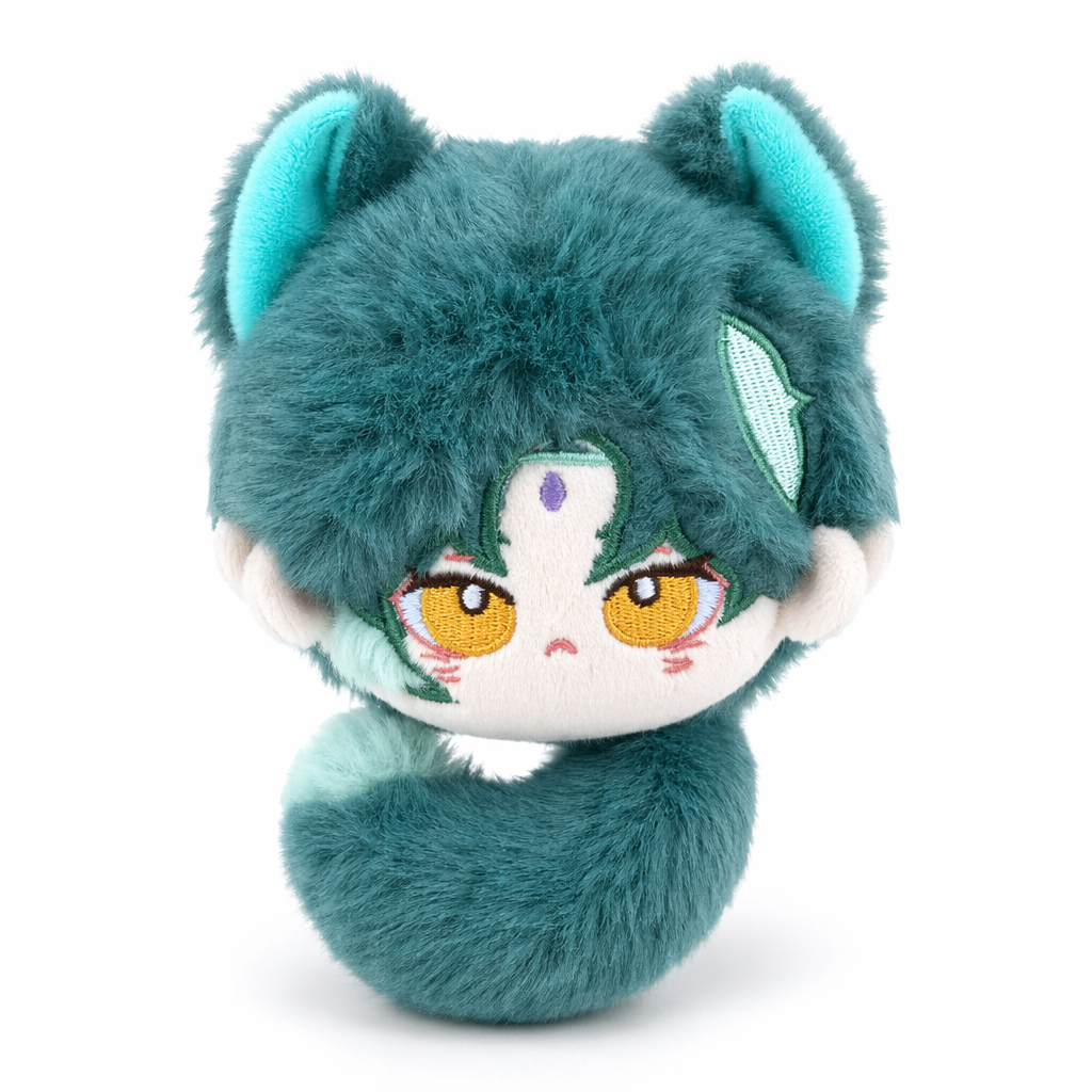 Cat Genshin Impact Plush Keychain Collection Xiao