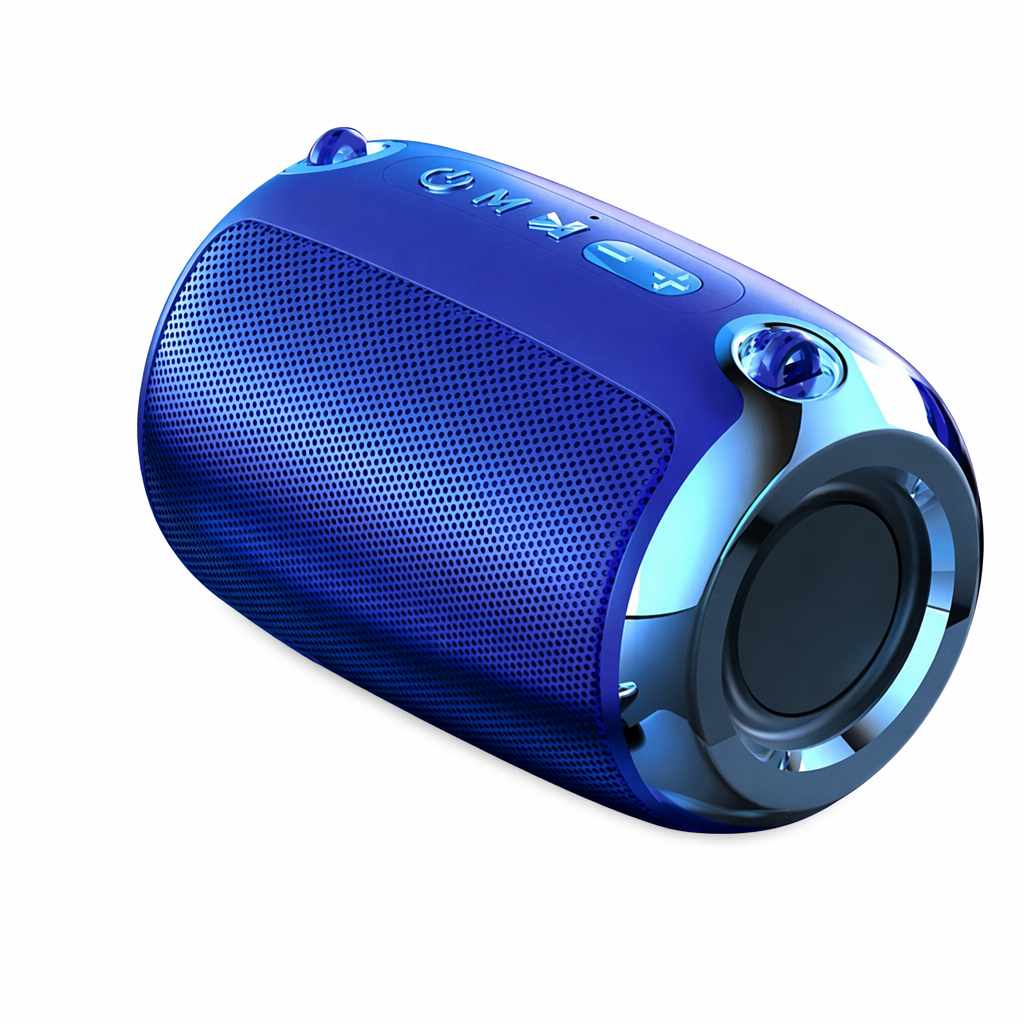 Portable Speaker with Powerful Bass - The Dragon Blue
