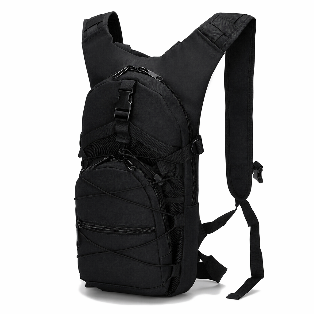 Waterproof Military Backpack for Outdoor Activities Black