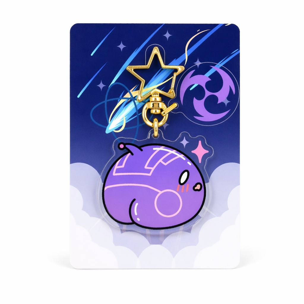 Genshin Impact Slime Keychains - Adorable Collection Accessory Electro