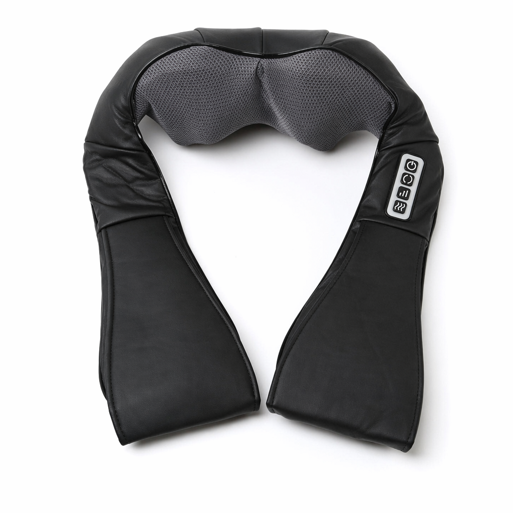 3D Infrared Massager for Back and Shoulders Black