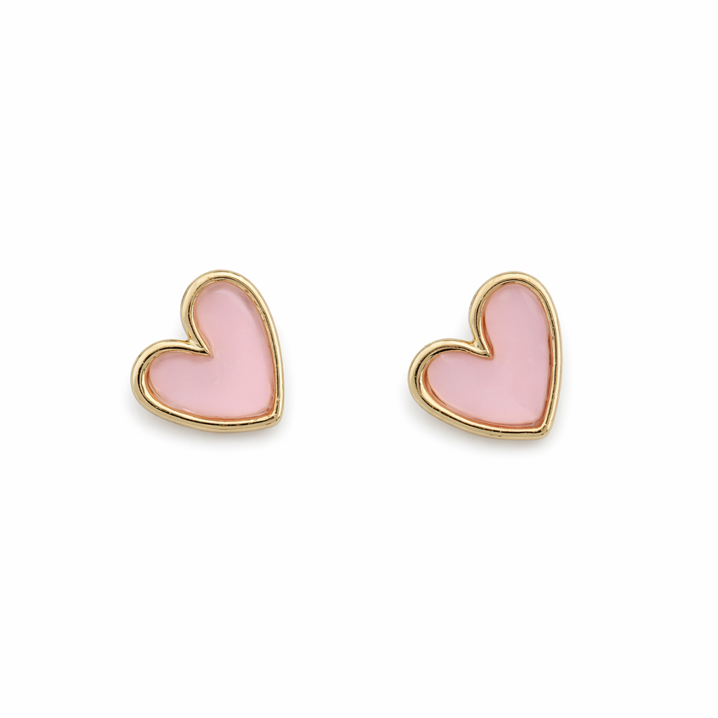 Korean Fashion Heart-Shaped Hoop Earrings 6