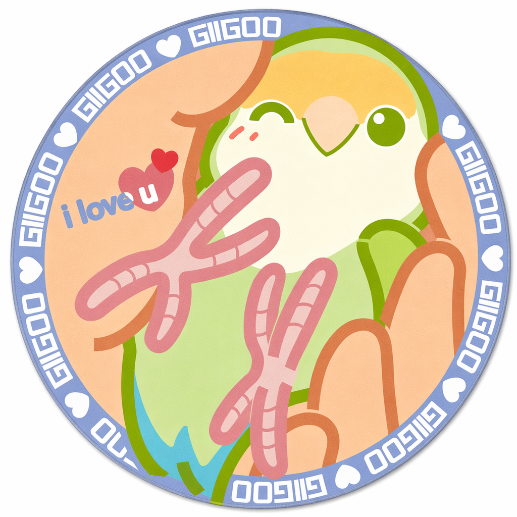 Cute Bird Cockatiel Mouse Pad D