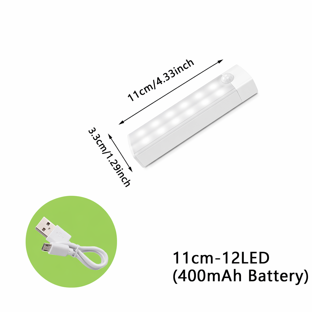 Wireless Motion-Activated LED Nightlight Warm White