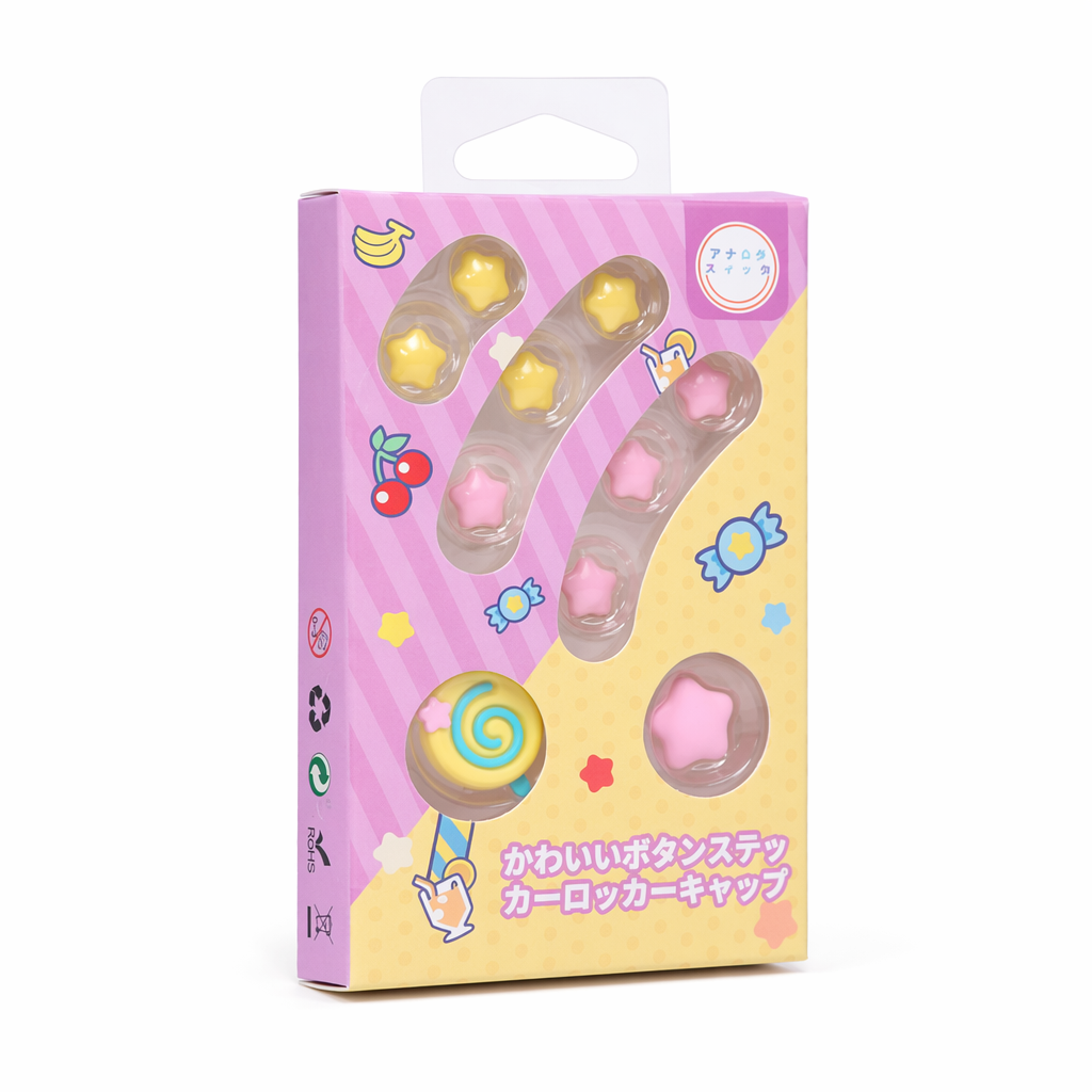 Cute Stars Switch Button Caps for Switch D