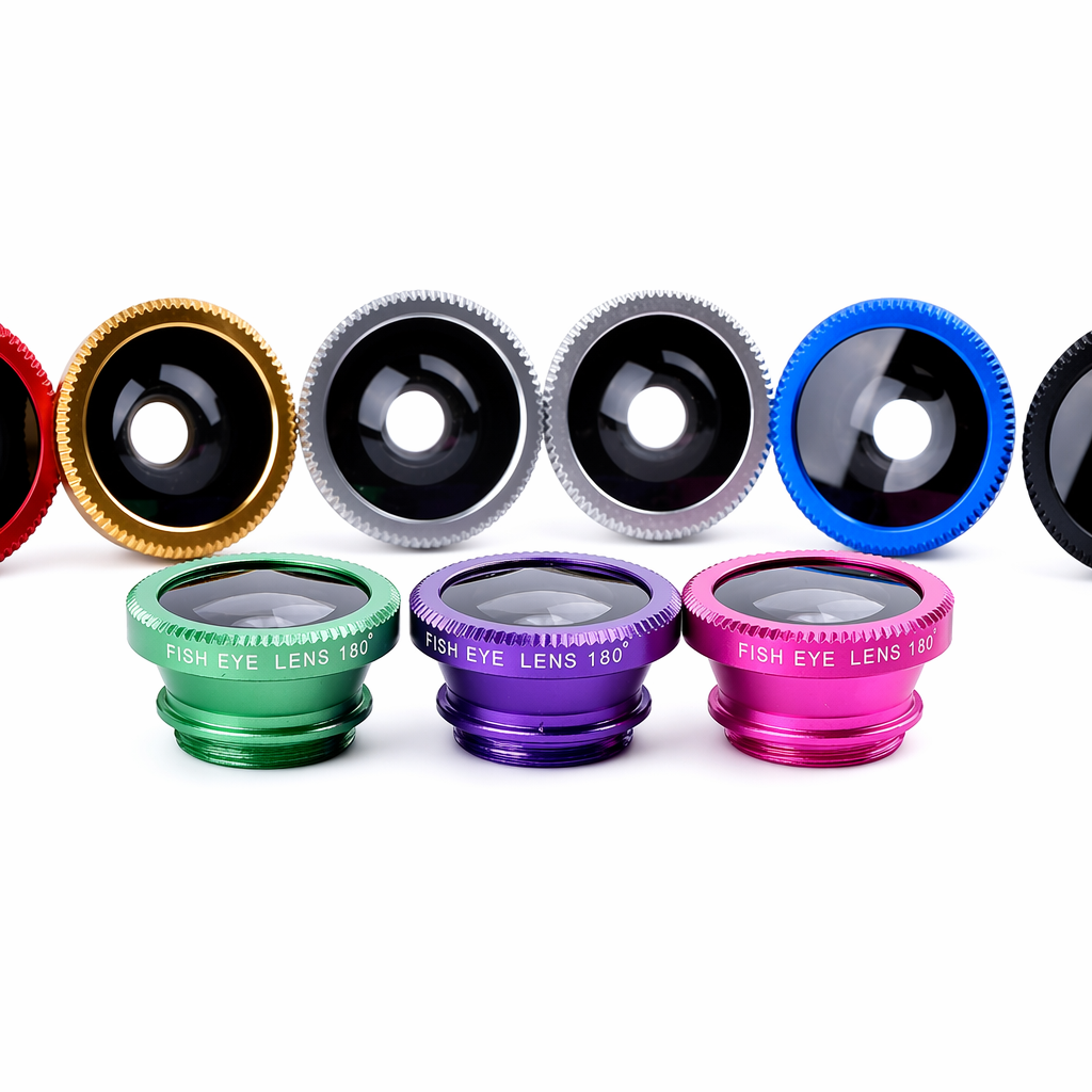 3-in-1 Lens for Special Effects on Mobile Phones Blue