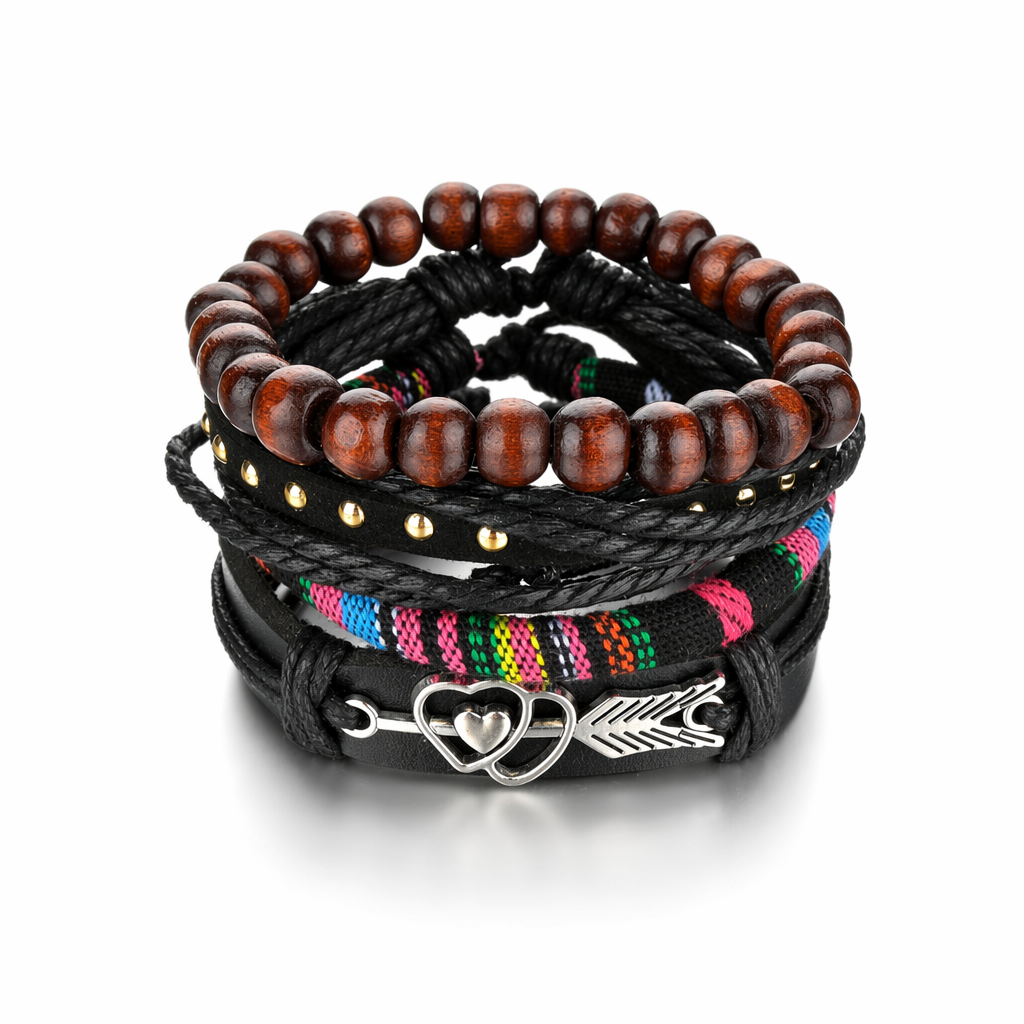 Gothic Layered Bracelet for Men S99B26