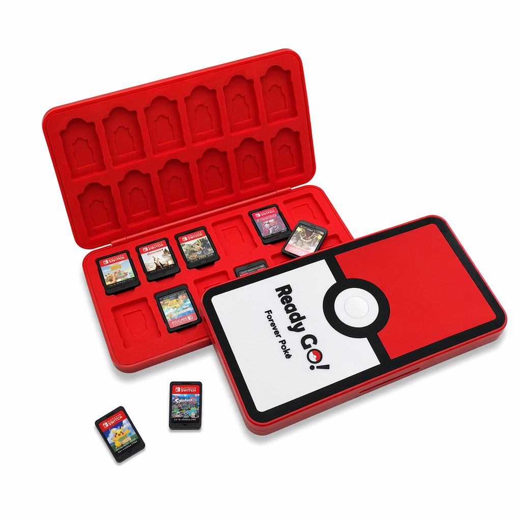 Retro Switch Game Holder with 24 slots D