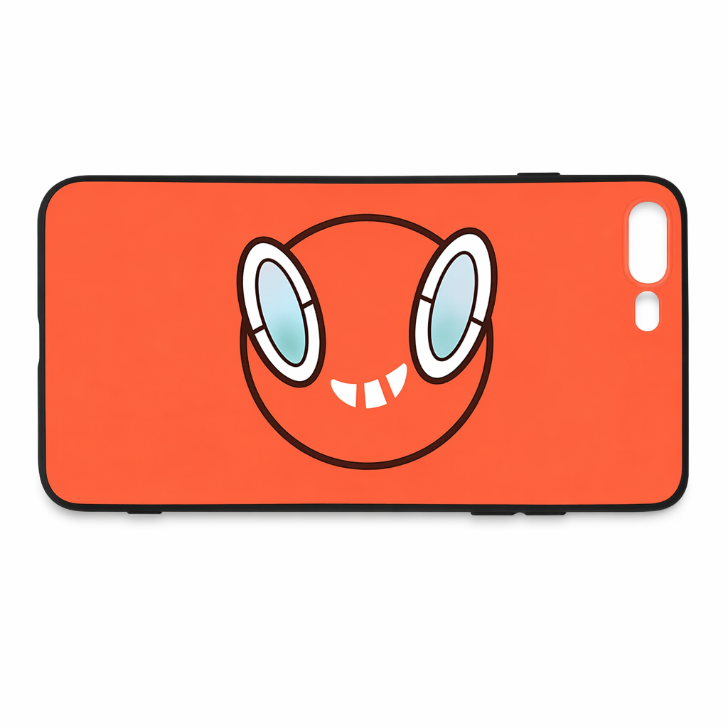 Orange Rotom Phone Case: Slim and Customizable B