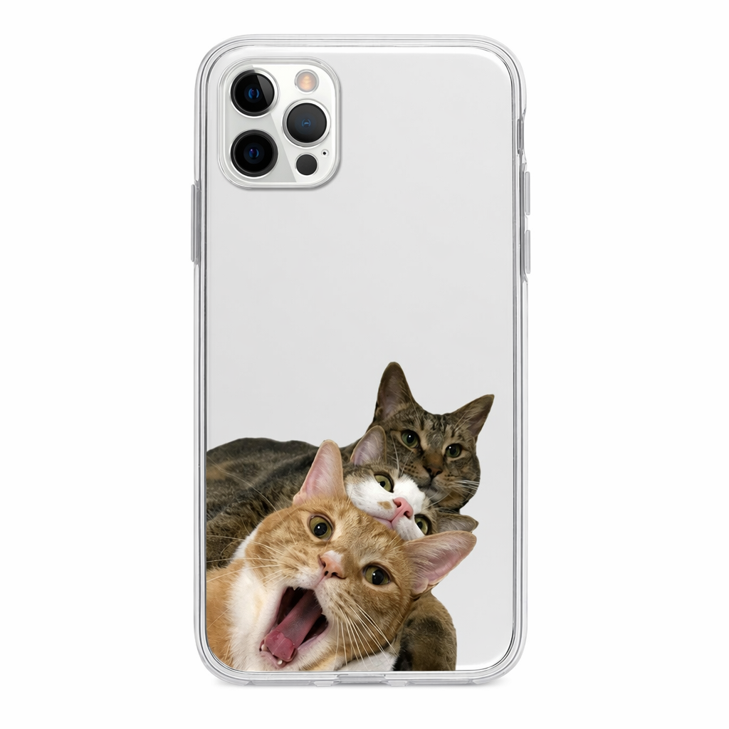 Funny Cat TPU Phone Case A
