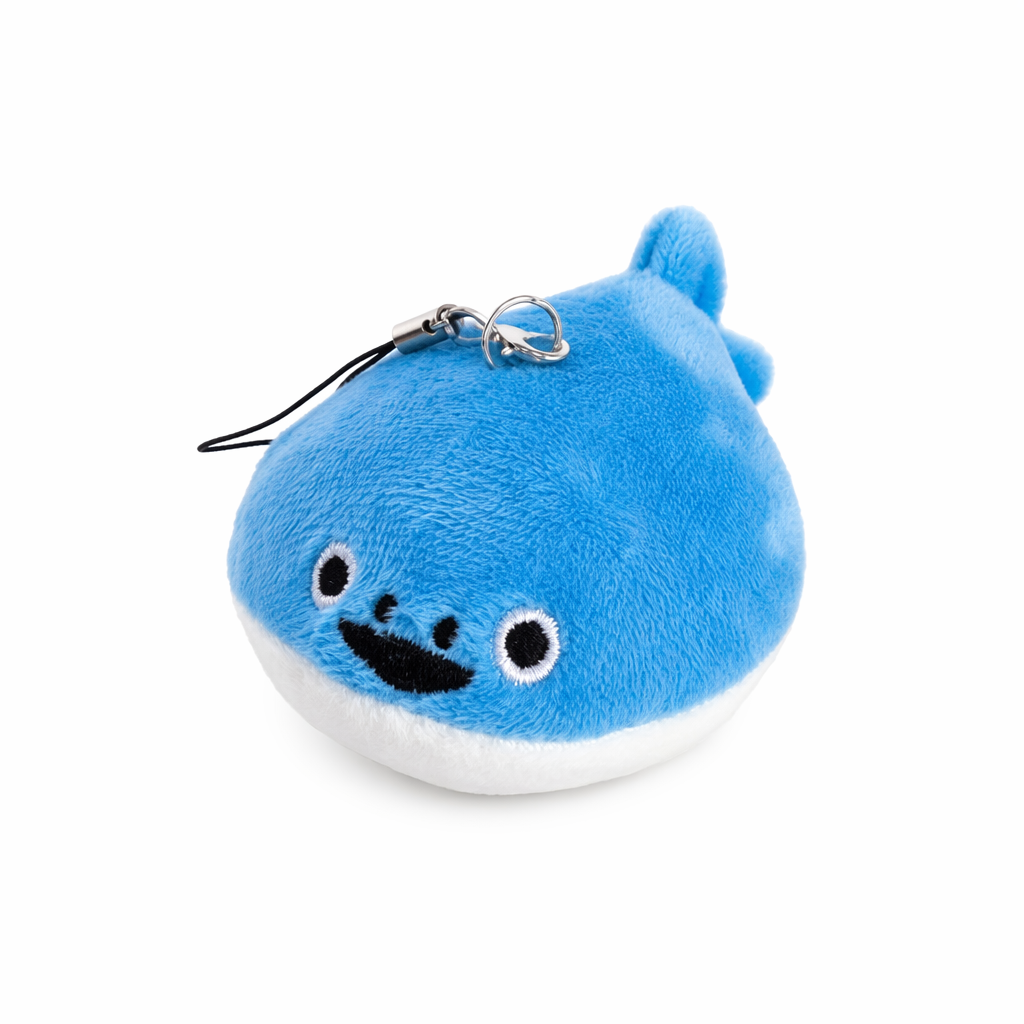 Sacabambaspis Plush Keychain: Meme Magic Accessory Blue
