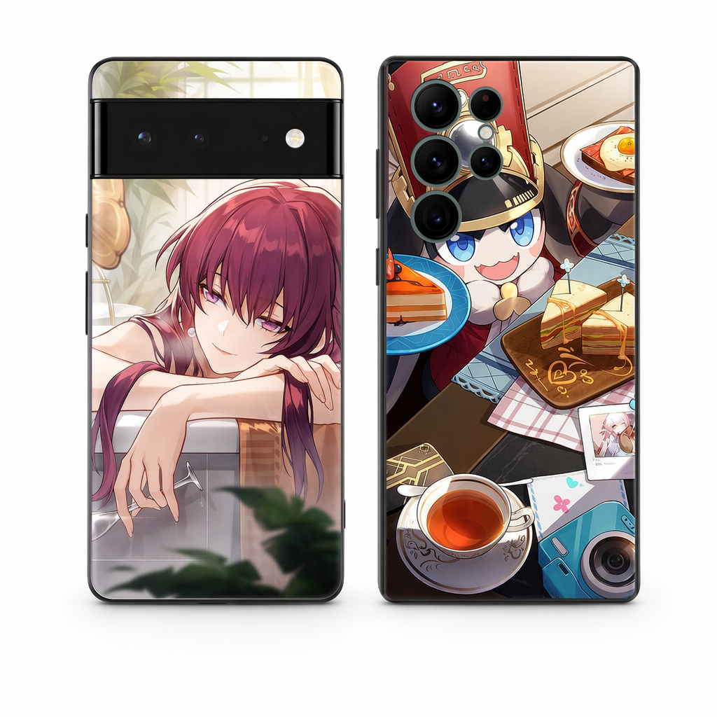 Honkai Star Rail Phone Cases with Stellaron Hunter Blade & Kafka Wanted Posters Default Title