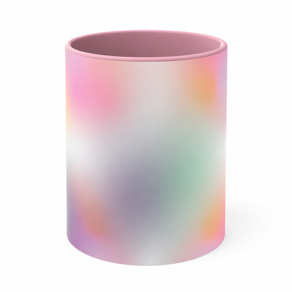 Gradient Floating Mug for Coffee and Tea Pink