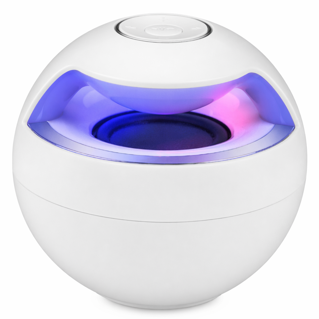 Portable Mini Wireless Speaker with Powerful Bass White