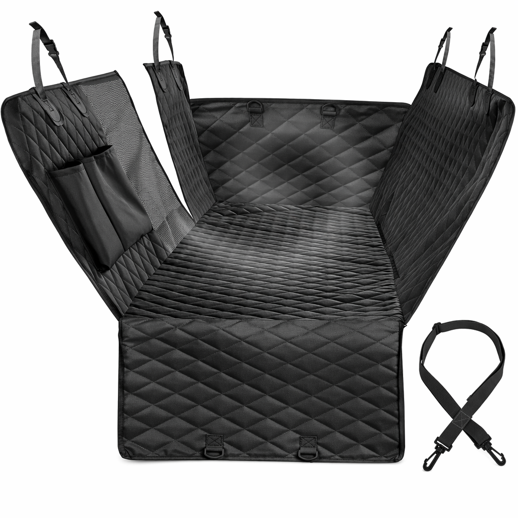 Water-Resistant Coverings for Car Seats that Protect Your Pets Black