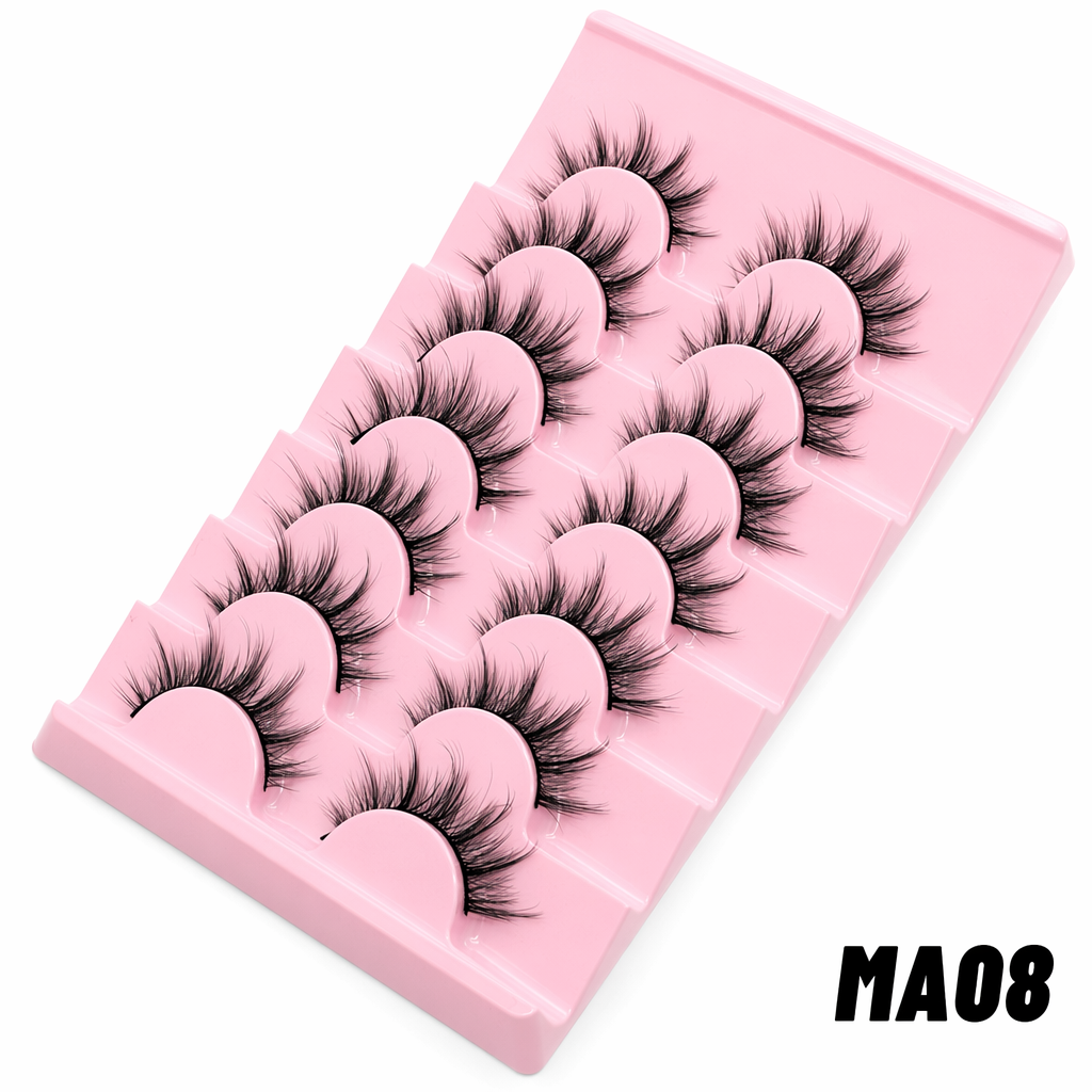 Fluttery Falsies Fit for a Queen 7Pairs-MA08