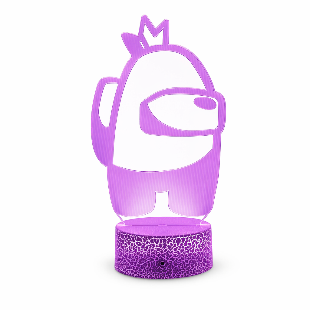 Cartoon Astronaut LED Night Light D