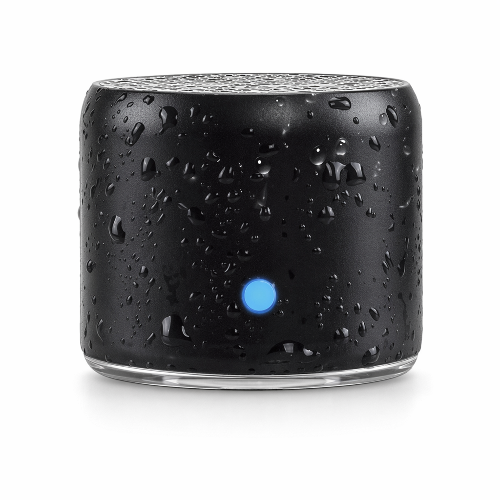 Dragon ZS1 Portable Bluetooth Speaker - Waterproof and Compact Black