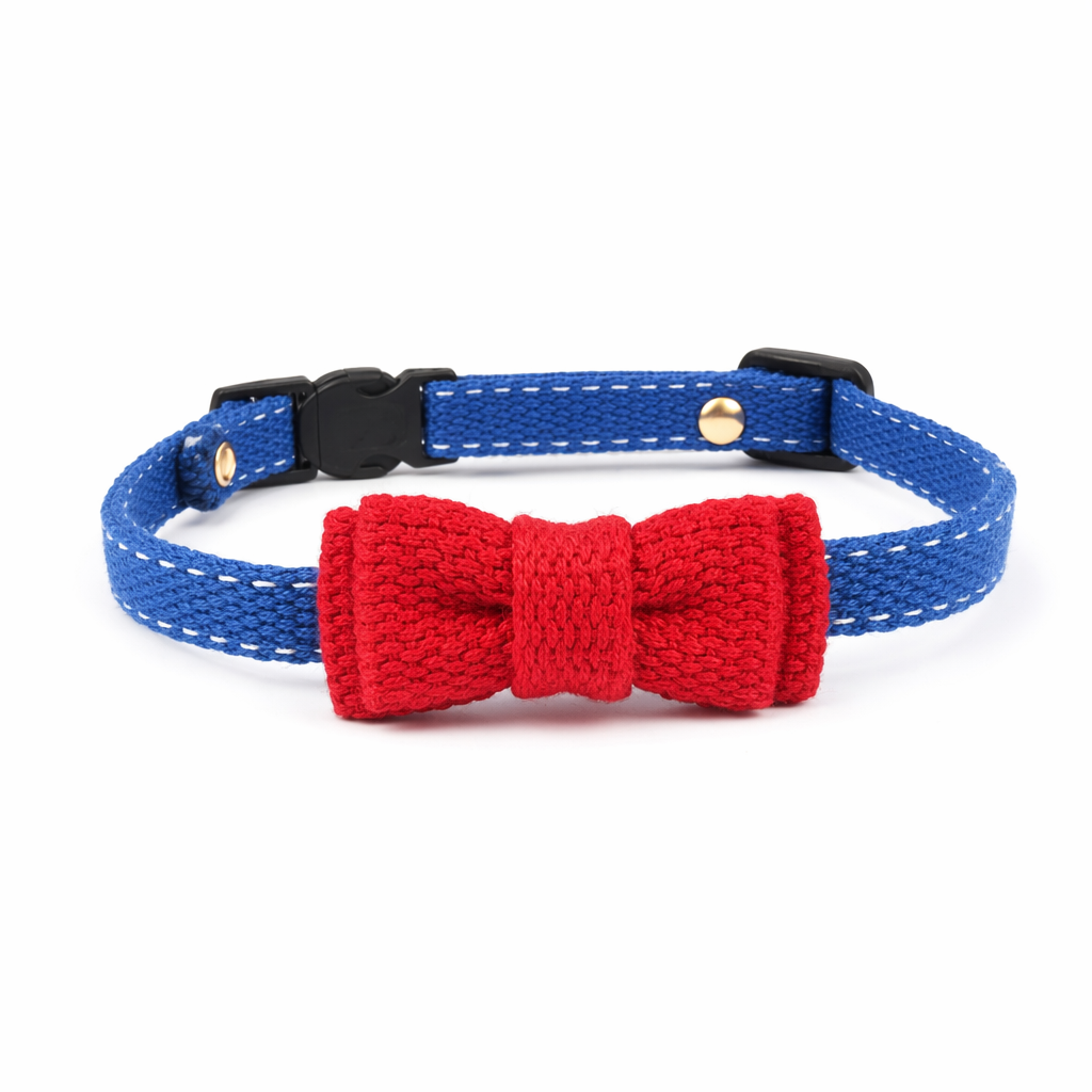 Cute Breakaway Pet Collars with Bowties D
