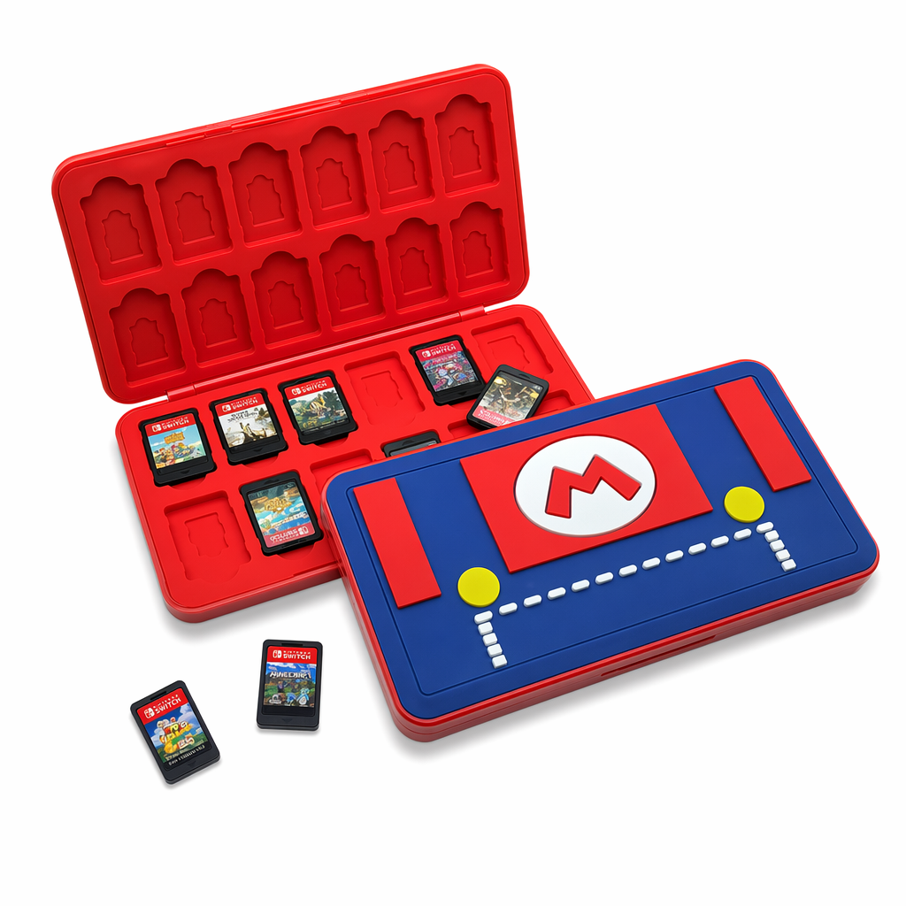 Mario Switch Game Holder with 24 slots D
