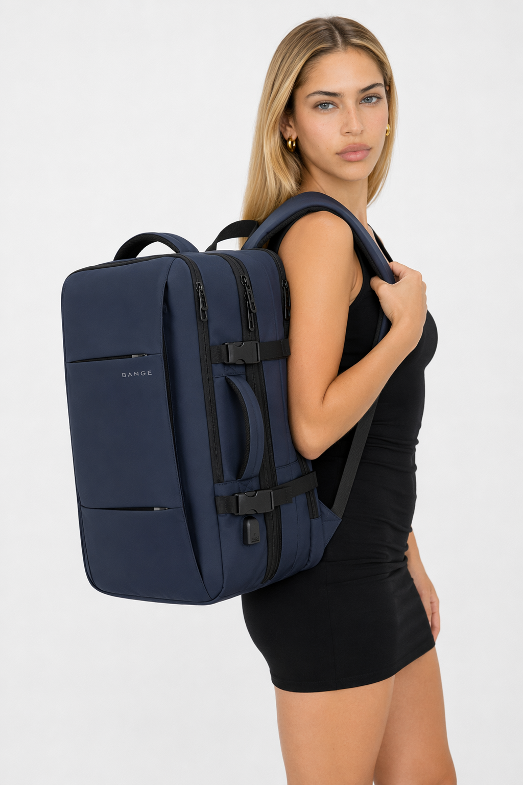 Large 45L Waterproof Backpack with Exceptional Quality Blue