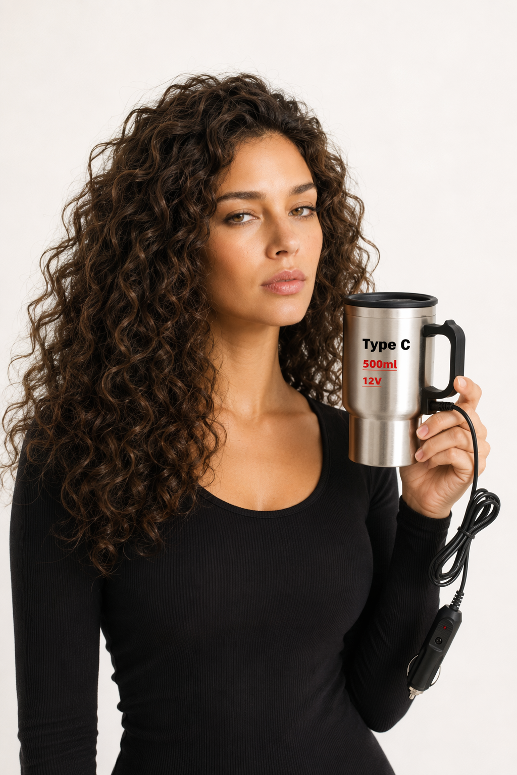 Smart Car Mug with Heating Functionality Type C 12V