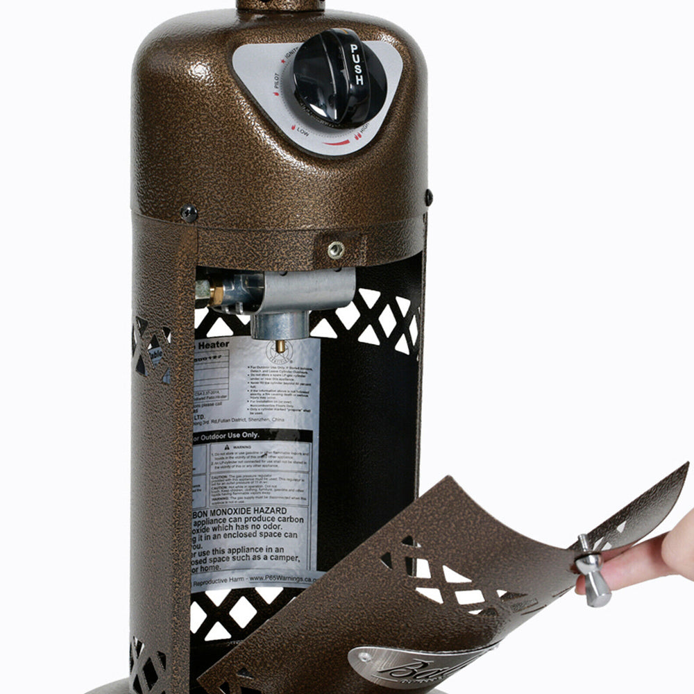 Cordless Propane Heater for Outdoor Dining Table Top