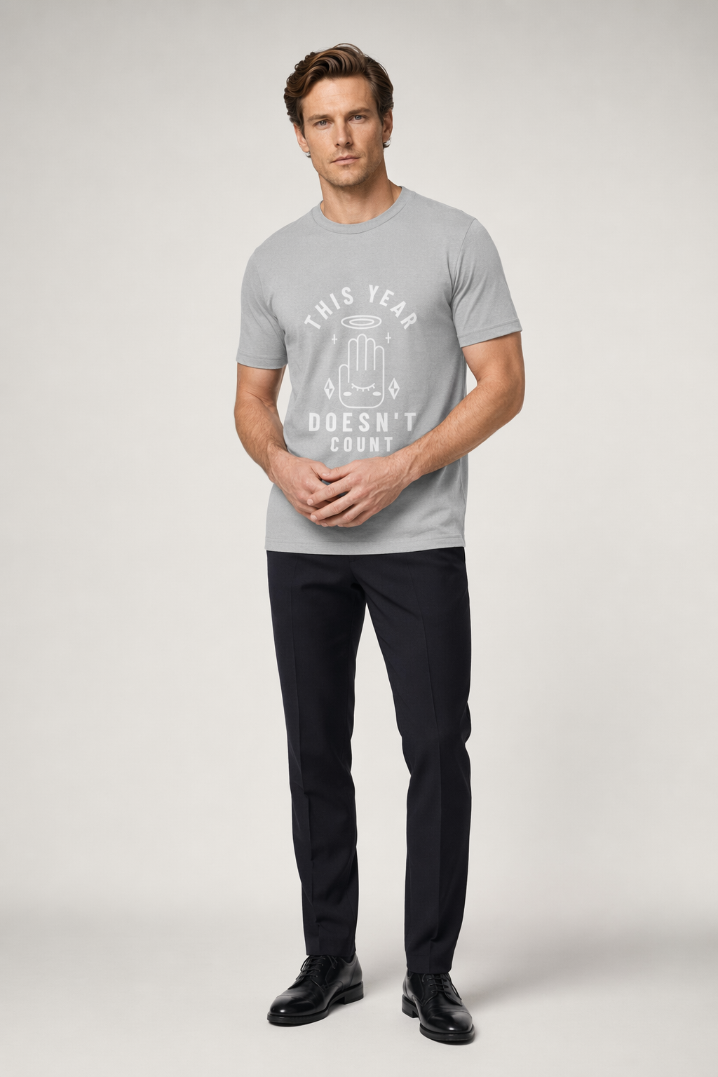 2020 Men's Graphic Tee Athletic Heather