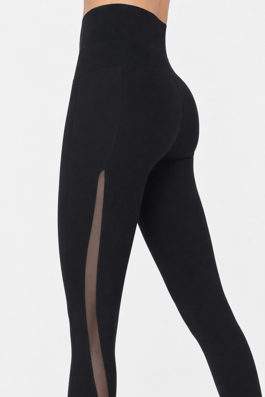 Athletic Legging for Women with Convenient Side Pockets Black