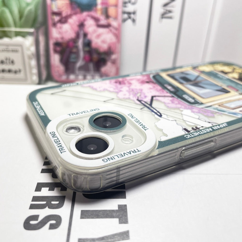 Japanese Cartoon-inspired iPhone Case with a Distinctive Theme