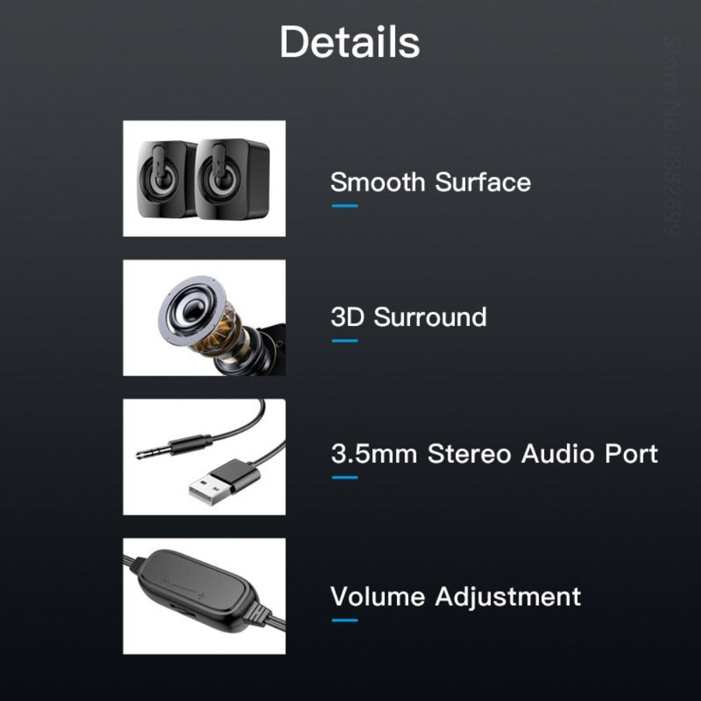 Compact RGB PC Speaker