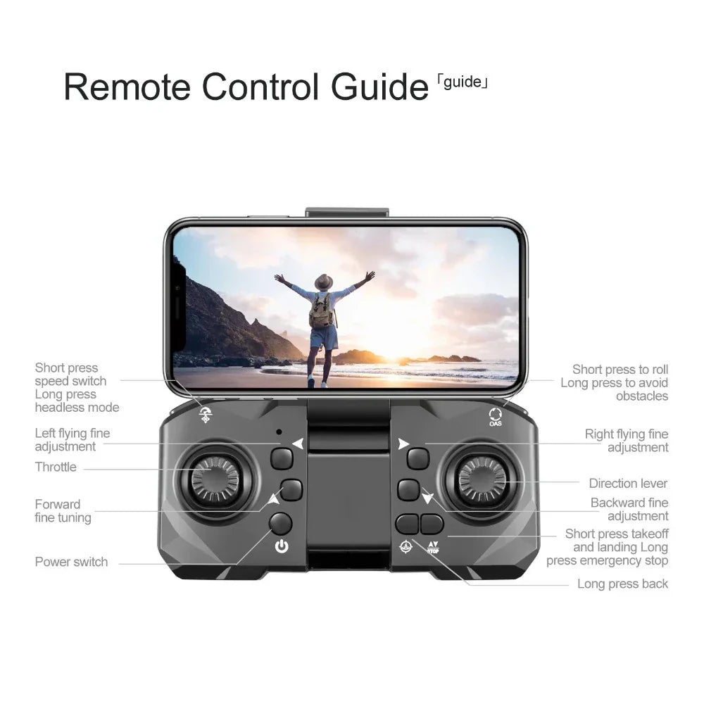 Stealth Ninja MAX 9 Triple Camera Drone