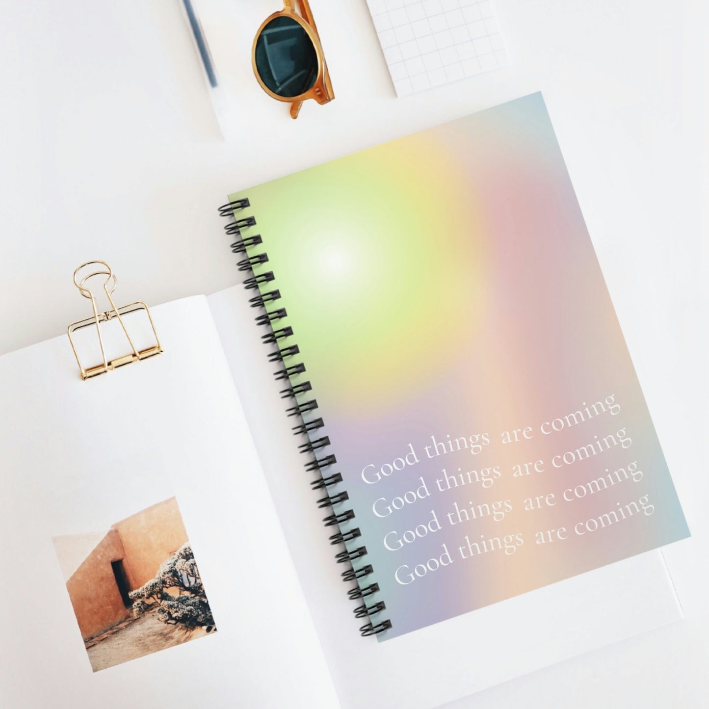 Exciting Times Ahead Spiral Notebook