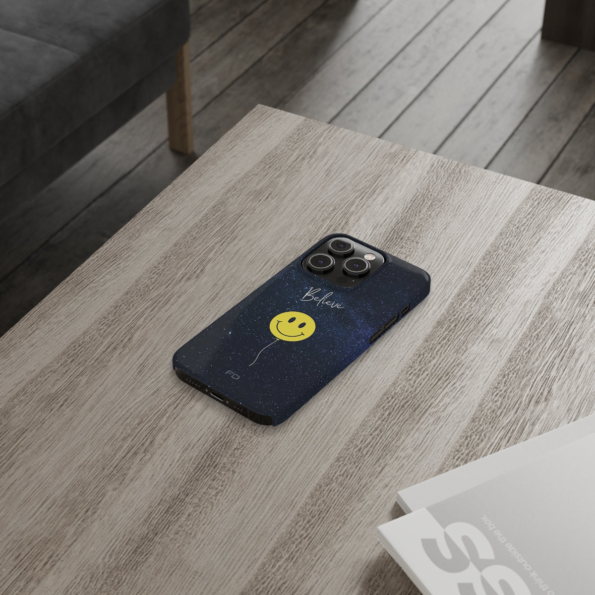 Spacey Smiles - Believe iPhone Slim Case