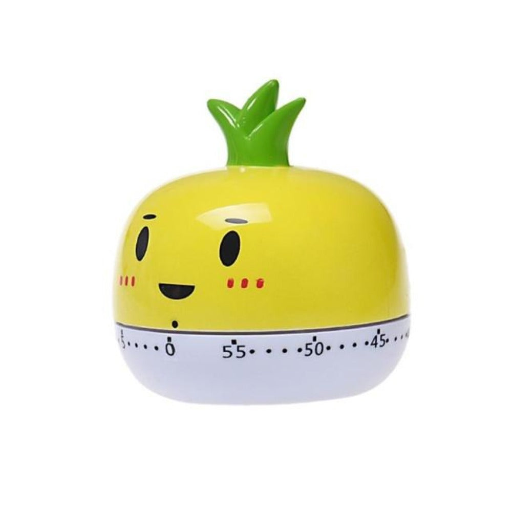 Cartoon-Style Kitchen Timer with 60-Minute Countdown