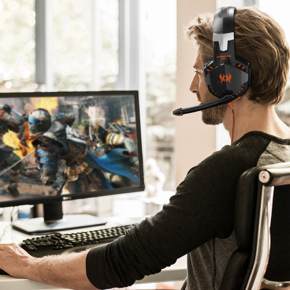 RZ LED Gaming Headphone with Microphone - Ninja Dragon Edition