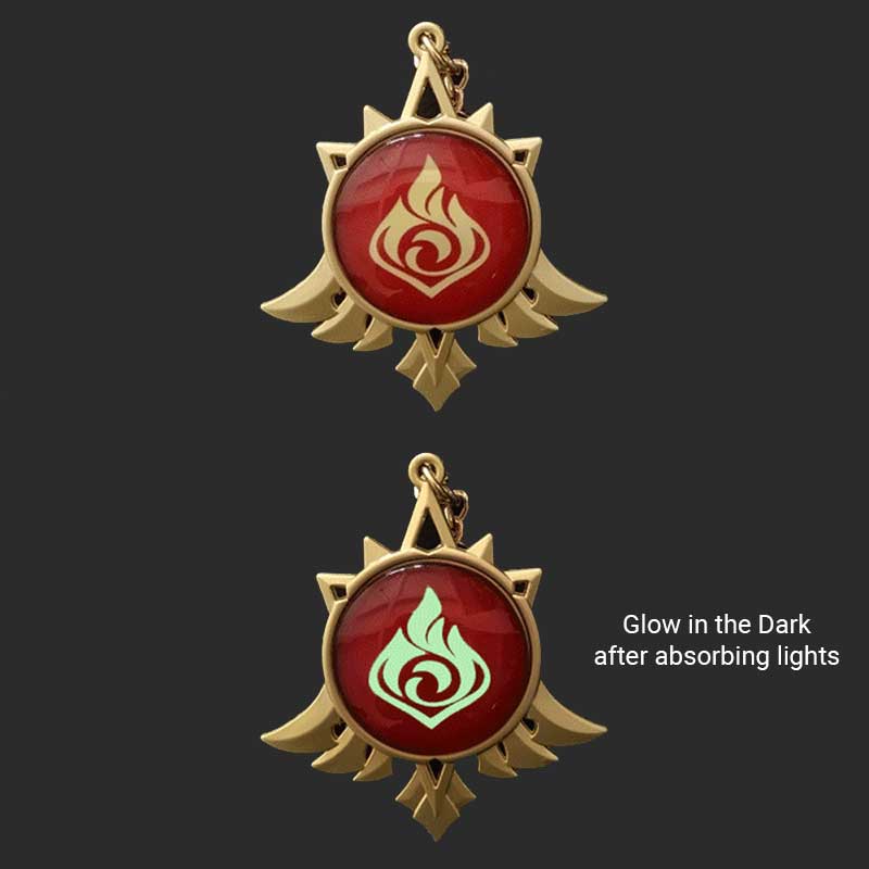 Genshin Impact Inazuma Vision Keychain